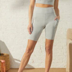 NWOT Upwest Go Rib Bike Short - GLACIER GREY / S